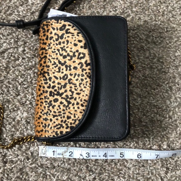 Small leopard and black purse - Picture 5 of 5